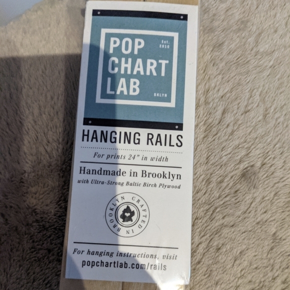 New Pop Chart Lab Hanging Rails - Picture 5 of 6